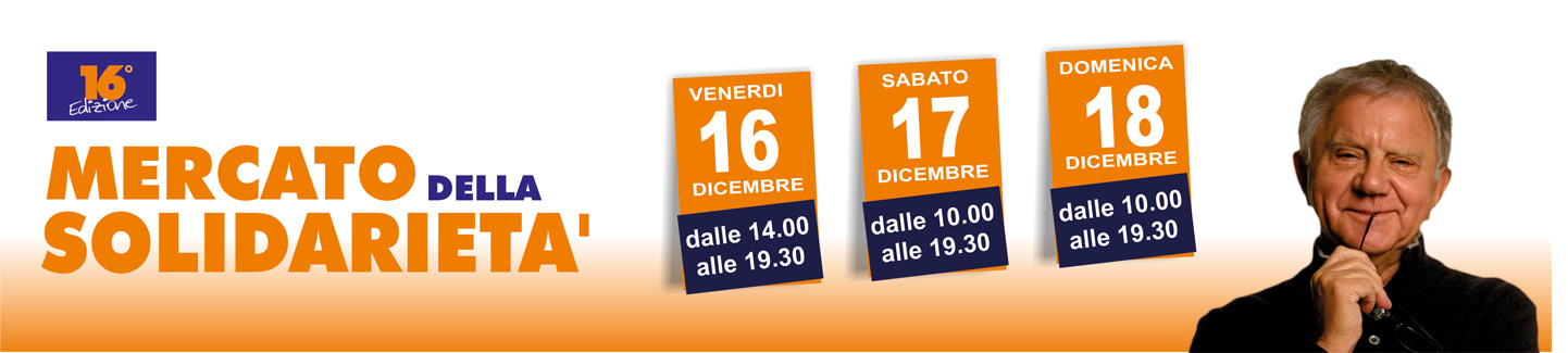 QUEST’ANNO A NATALE FAI UN REGALO SOLIDALE!